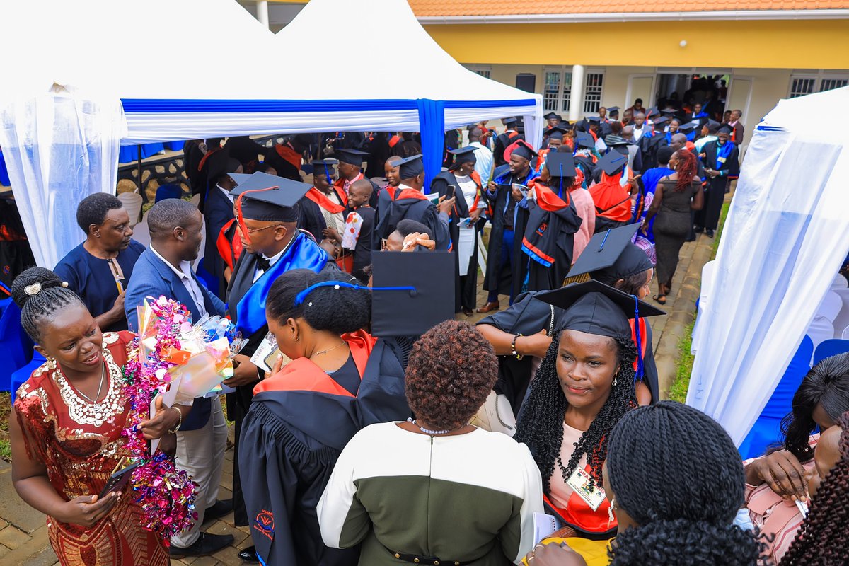 Last week, as the Chancellor of the @utamu_uni I had the honour of seeing the amazing men and women who have conquered one stage of their life step into the next. I hope that they take on the next stage with an even greater sense of GRIT and Excellence.