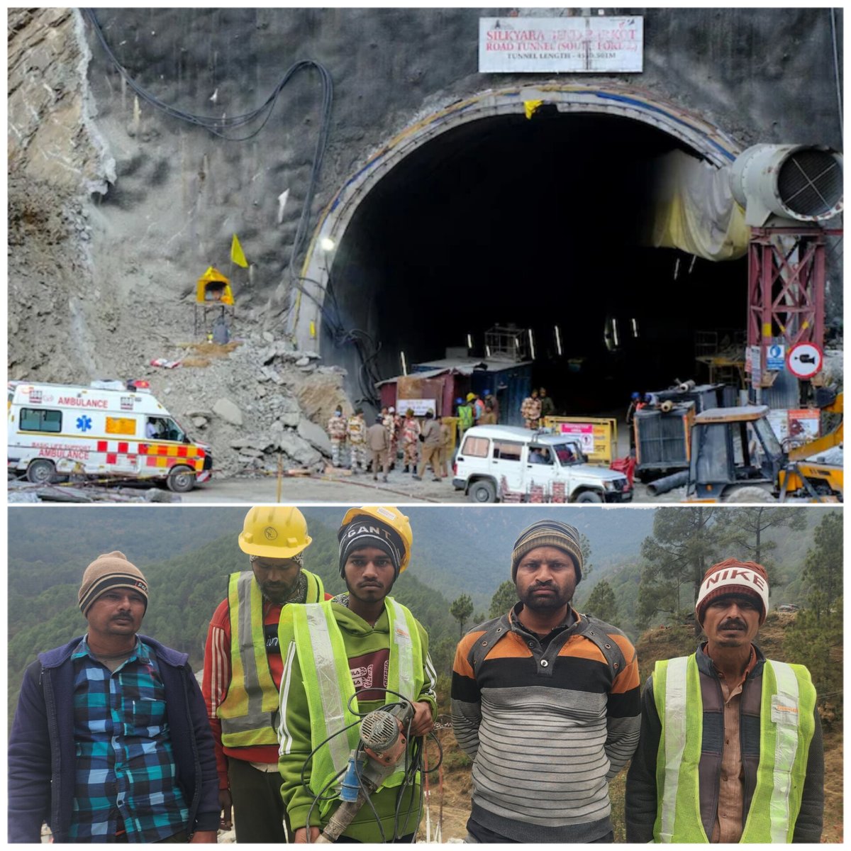 Just 3 metres left to rescue 41 workers trapped in collapsed #Uttarkashi tunnel. Team of 12 rat-hole miners drilling manually through rubble. Race against time.
Read more details on shorts91.com/category/india

#UttarkashiTunnelRescue #UttarkashiRescue #RatHoleMiners #TrappedWorkers