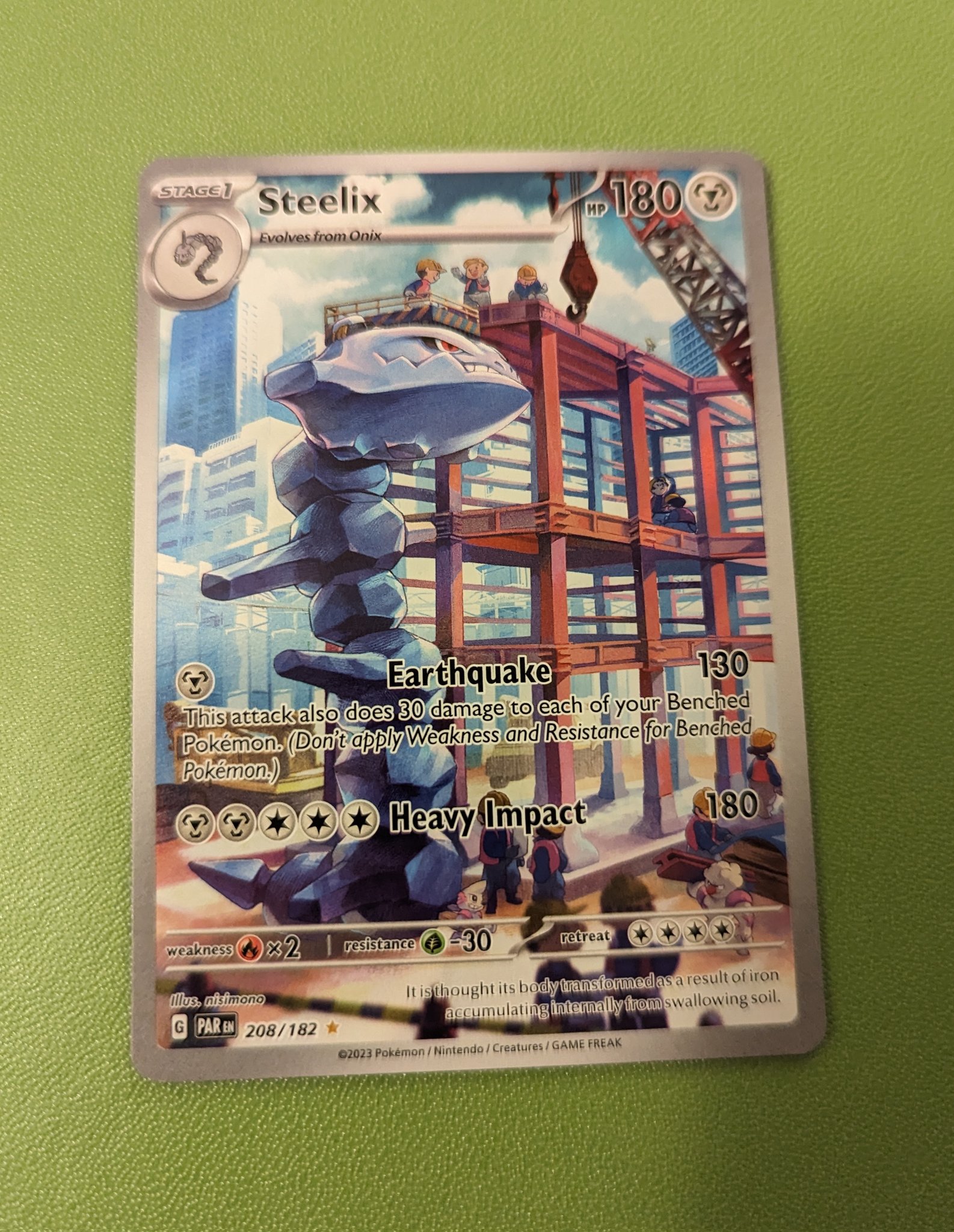 Steelix #208/182 Paradox Rift