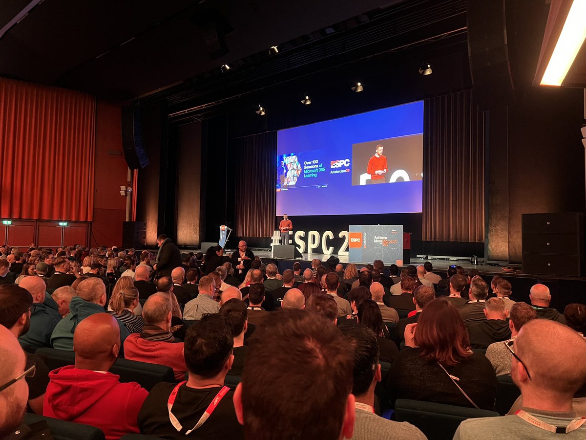 RickVanRousselt's tweet image. #ESPC kicking off.