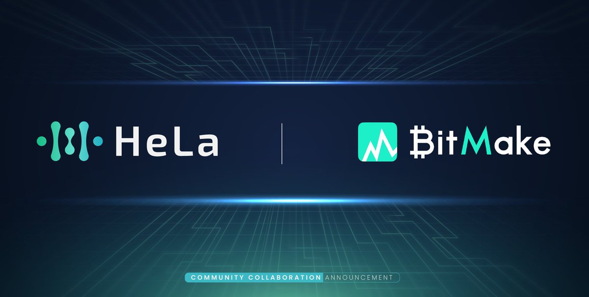 HeLa_Labs's tweet image. We&apos;re thrilled to announce our community collaboration with @BitMakeOfficial🤝

#BitMake is an exchange with the most professional Unified Trading Account(UTA) that supports ultra silky-smooth crypto trading.

Collaborate, Innovate, Blockchain Elevate!🔥 

#Collaboration…