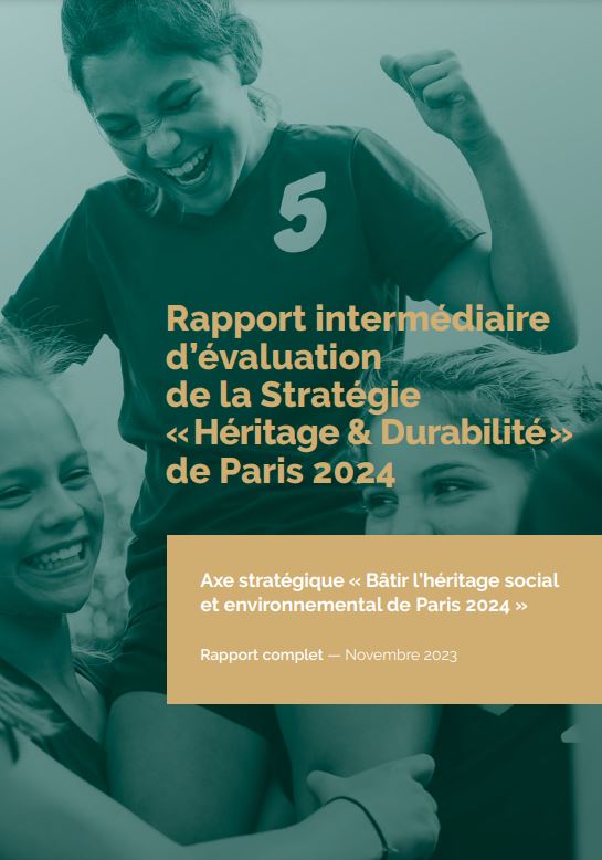 Rapport intermédiaire "Héritage &amp;Durabilité" P2024 
Ravis d'avoir, avec les amis d'Ipama, élaboré et appliqué la méthodologie d'évaluation des contributions de P2024 à la transition écologique du sport. 

Le rapport sous le lien : ttps://lnkd.in/en5Jar-4