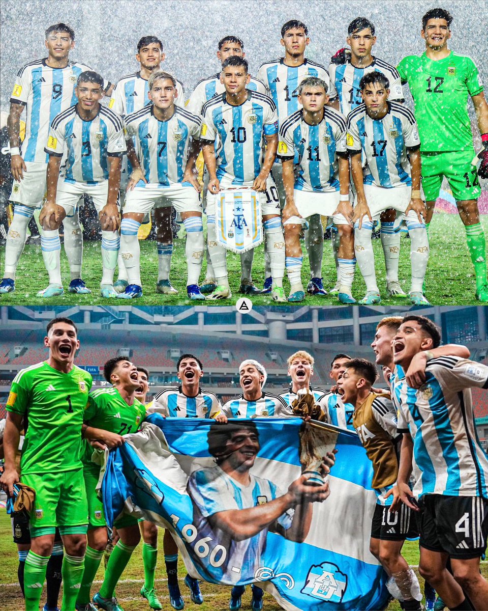 Enorme Mundial de Argentina. Siempre para adelante, fútbol, gambeta, huevos y mucha personalidad. Un equipazo. Y lo más importante: el futuro está en buenas manos, estos pibes nos darán alegrías.