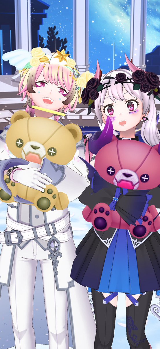 v1004_666's tweet photo. ゆうゆと初チェキ👼👿🫶 https://t.co/NZOxut9Xw9