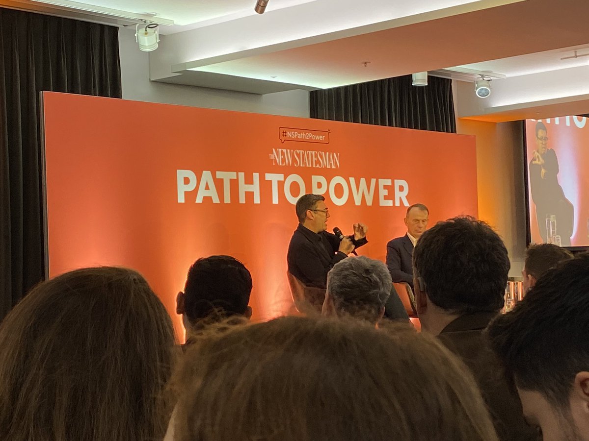 redstarneil's tweet image. At @NewStatesman #NSPath2Power 
Forward thinking from @AndyBurnhamGM 
Abolish inheritance tax and replace with care levy . Practical way of addressing social care crisis .