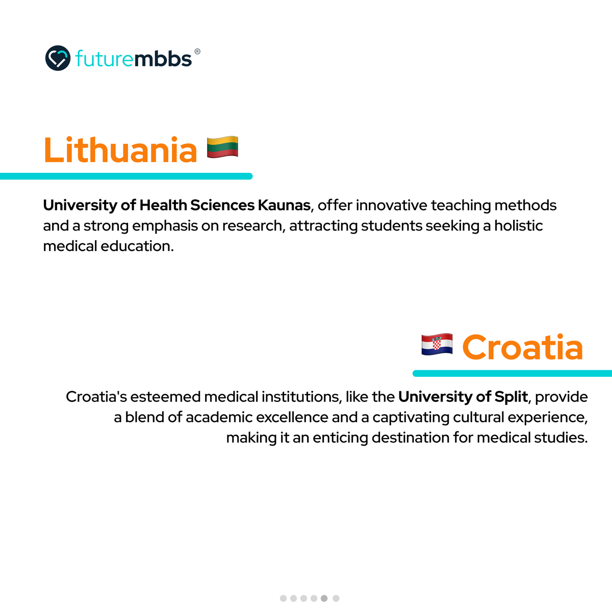 future_Mbbs's tweet photo. Exploring Top Destinations for Medical Studies! 🌍 Discover outstanding medical education hubs in Europe to kickstart your dream career in medicine. 🎓✨ #MedicalStudies #StudyAbroad #FutureDoctors #futurembbs #neet #neet2024 #studyabroad https://t.co/v2vGEa4ofv