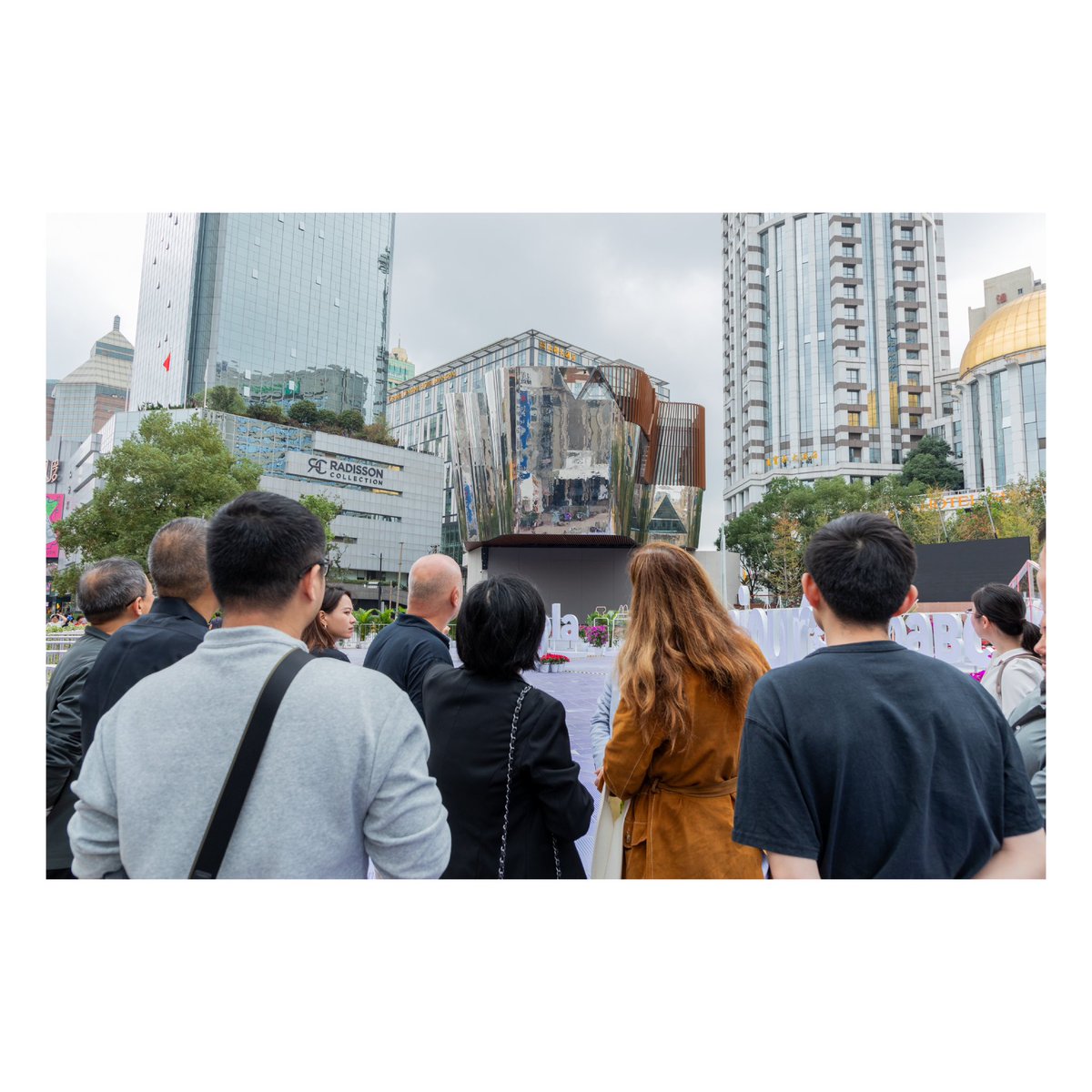 EMBT Architects (@embtarchitects) on Twitter photo Work in progress - Century Square by EMBT Architects in Shanghai Work in progress - Century Square by EMBT Architects in Shanghai