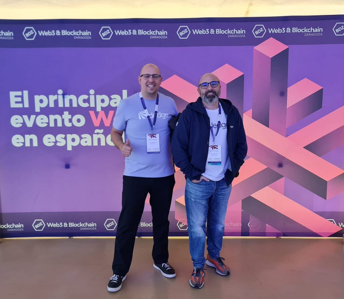 If you are in @BDZevent don't miss out the opportunity to get in touch with Rubén or Paco via DM to book a meeting and learn how you can confidently protect your Web3 applications.

We look forward seeing you there!
#web3 #blockchain #web3security #cybersecurity #BDZ2023