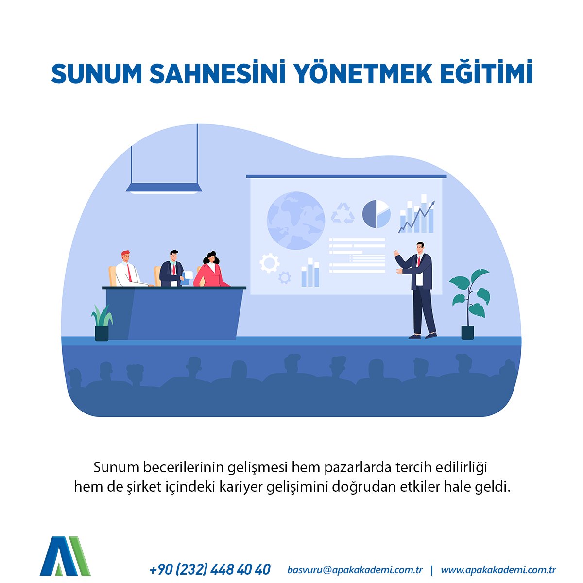 SUNUM SAHNESİNİ YÖNETMEK EĞİTİMİ

apakakademi.com.tr/sunum-sahnesin…

Bizlere ulaşabileceğiniz telefon numaralarımız:
+90 (850) 441 27 25
+90 (232) 479 28 28

apakakademi.com.tr
info@apakakademi.com.tr

#sunumbecerisi #sunum #sunumonemli #sunumsever #apakakademi