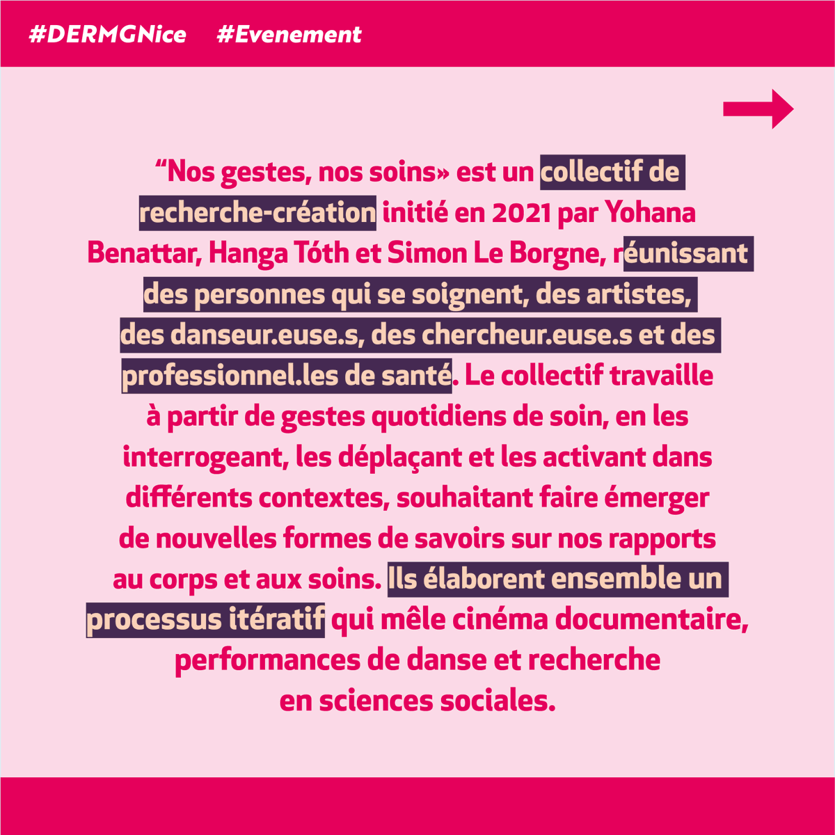 DermgNice's tweet photo. Soirée open studios de la @villa_arson 
"Nos gestes - Nos soins"
 🗓️29 Novembre 2023
🕕18:00 - 20:00

https://t.co/7PJtMTJani

@Jmben58 @Univ_CotedAzur https://t.co/7tduIlaGQH