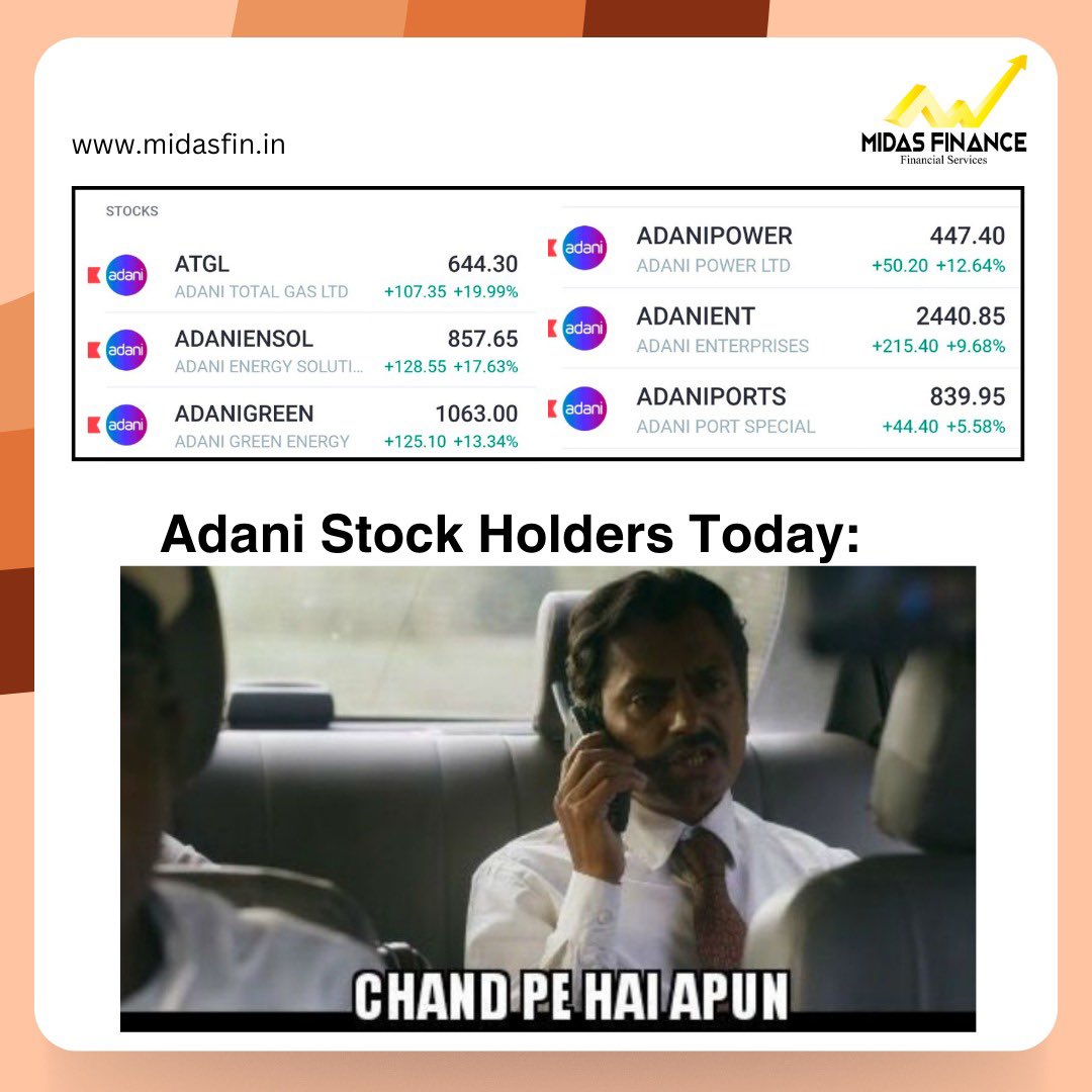 Rushabh_Midas's tweet photo. #adani stocks today !!

#equity #investments #midasfinance 
https://t.co/lAGkCyuhzR https://t.co/lZepTUvXnp