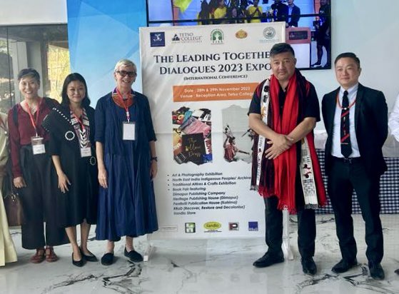 abumetha's tweet photo. Happy to launch the Leading Together Dialogues 2023 at @TetsoCollege along with leading educational institutes and universities of Australia, Maharashtra, Tamil Nadu. Assam and Nagaland.

Extended a warm welcome to our guests to the Land of Festivals on behalf of our Honble @CmoNagaland Shri. @Neiphiu_Rio.

We look forward to more collaborative programmes, exchange projects and common initiatives.
