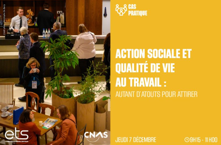 📣 Au défi de l’#attractivité de la #FPTerr, le #CNAS dévoile ses atouts #ActionSociale et #QVT
📌 RDV le 7/12 aux #ETS2023 avec A. de Portzamparc, DGA <a href="/VilledOrleans/">Ville d'Orléans</a> et présidente <a href="/Asso_ANDRHDT/">ANDRHDT</a>, <a href="/richer_martin/">Martin RICHER</a>, spécialiste en #RSE, et <a href="/jdumonteil/">DUMONTEIL Jean</a>, journaliste