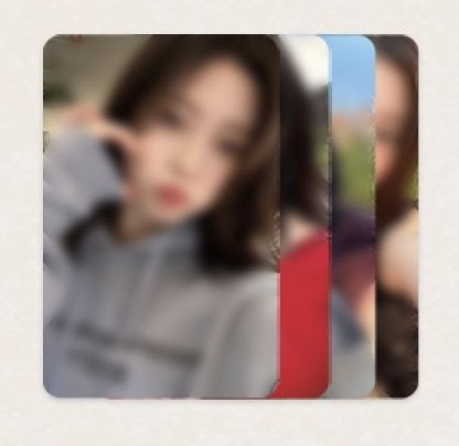 김민주 포카 또 레전드다