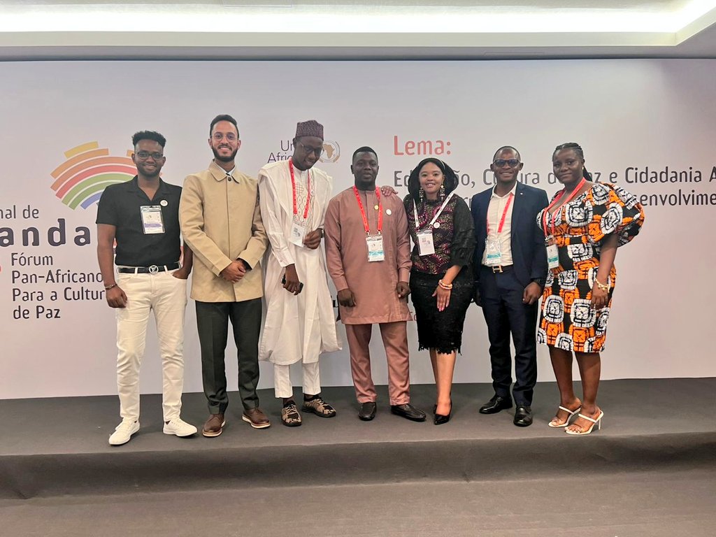 It was a great honour to be nominated by the @AUC_PAPS to represent South Africa and to join the youth delegation from the #Youth4PeaceAfrica Program to Participate in the #BiennaleOfLuanda Forum on culture for Peace @AU_AYAPs @AU_YouthEnvoy @cy_chigwenya #TheAfricaWeWant