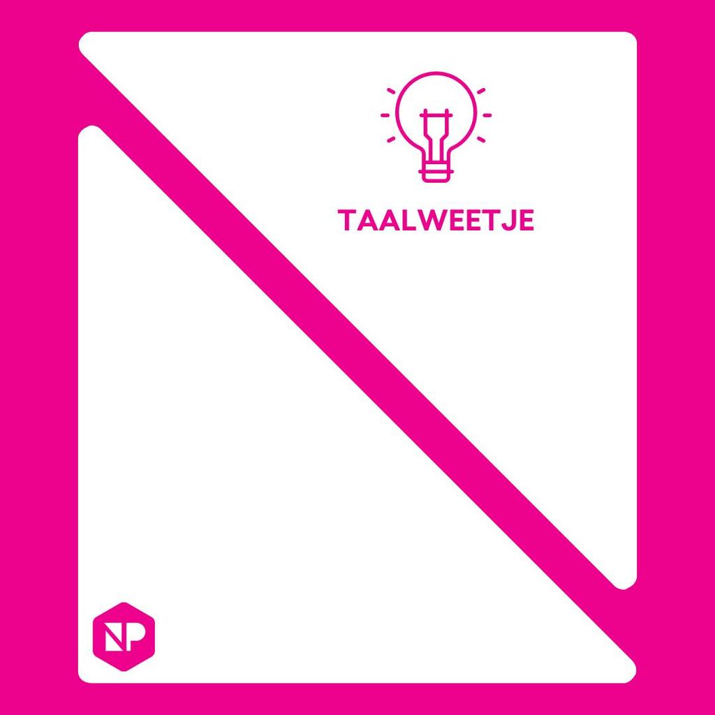 Wist je dat het Nederlands een van de weinige talen is waarbij je op basis van het lidwoord niet kunt weten of een woord mannelijk of vrouwelijk is? Beide kunnen het lidwoord 'de' hebben. Dat kan soms enorm verwarrend zijn voor mensen die Nederlands leren. #Taalweetje