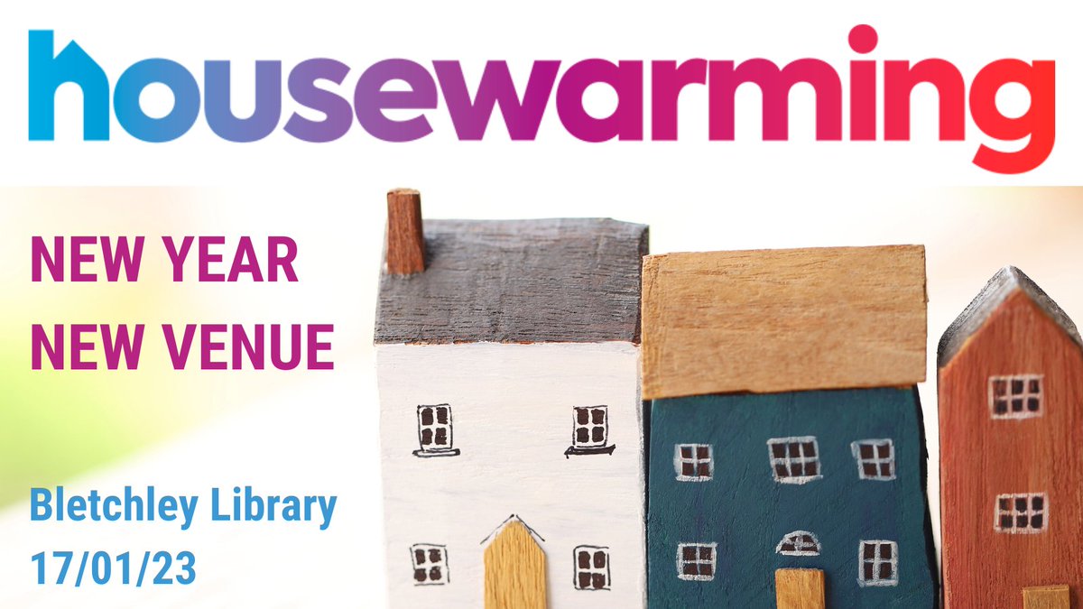 Are you a homeowner who wants to make your home more energy efficient? But confused about how to begin? Sign-up for the next series of #Housewarming sessions taking place at Bletchley Library from January 17th. homenergymk.org/housewarming-m… @BFSTownCouncil @MKDoughnut @TransitionMK