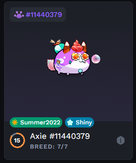 louwtjie's tweet photo. Going Live @AxieInfinity #Origin #AXP Grind
Top lvl #Wavy, #Shiny, and 6/6 #Summer
https://t.co/04EdTWuPeA
Today's daily #Axie #Giveaway is a white #yak
- Watch to earn points
- Share this tweet and comment your twitch name for bonus points
- Use points to buy !raffle tickets https://t.co/UOkiqgj8Oh