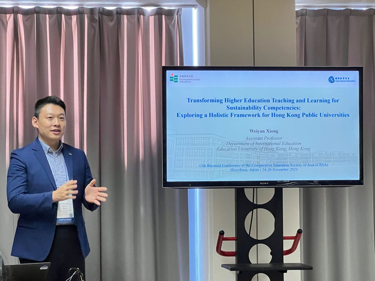 I had an amazing time attending the 13th Biennial Conference of the Comparative Education Society of Asia (<a href="/CESA2023Japan/">CESA2023</a>) in Hiroshima! It was great to catch up with old friends and make new connections while presenting my research on higher education for sustainability.