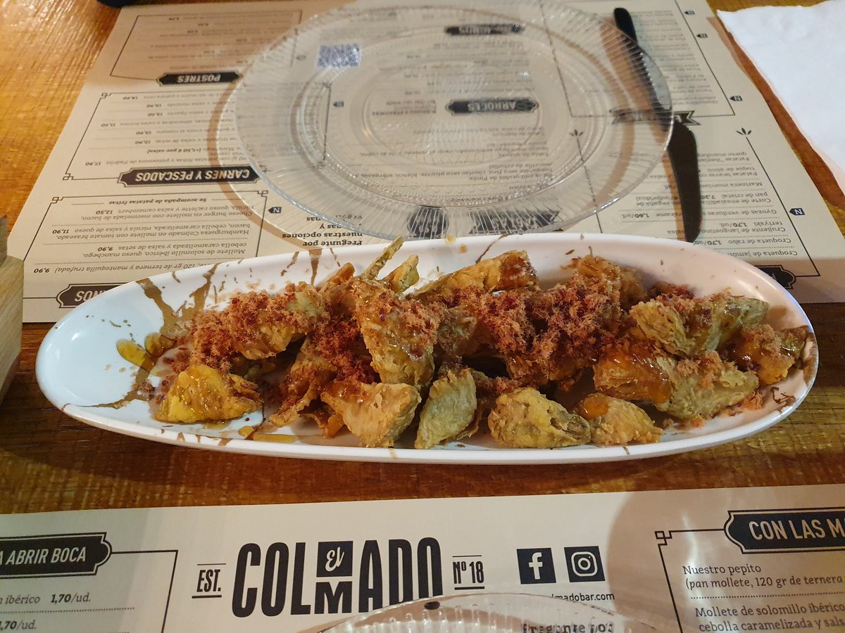 Gema__Moreno's tweet photo. Hace dos días también cenamos cositas ricas #elcolmado #alacant #bonogastronomico https://t.co/QH4R9e5iwd