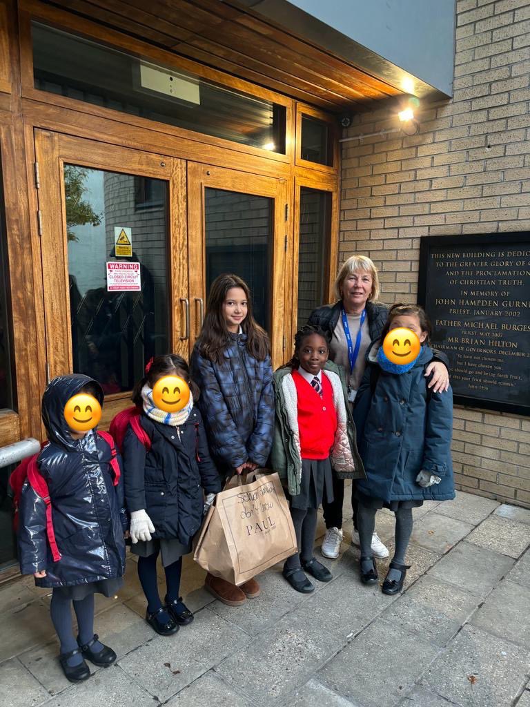 A HUGE thank you to Paul Bakery Marble Arch for their weekly donation of goodies to our breakfast club! A wonderful treat for our children… breakfast is the most important meal of the day they say especially powered by pastry! 🥐 💛 #community