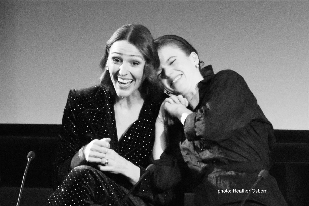 Suranne Jones and Rose Leslie at the Vigil (Series 2) preview at BFI Southbank last night.