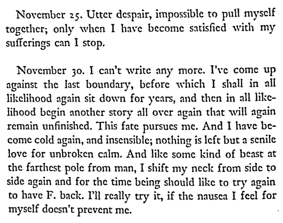 who else is having a kafkaesque late november