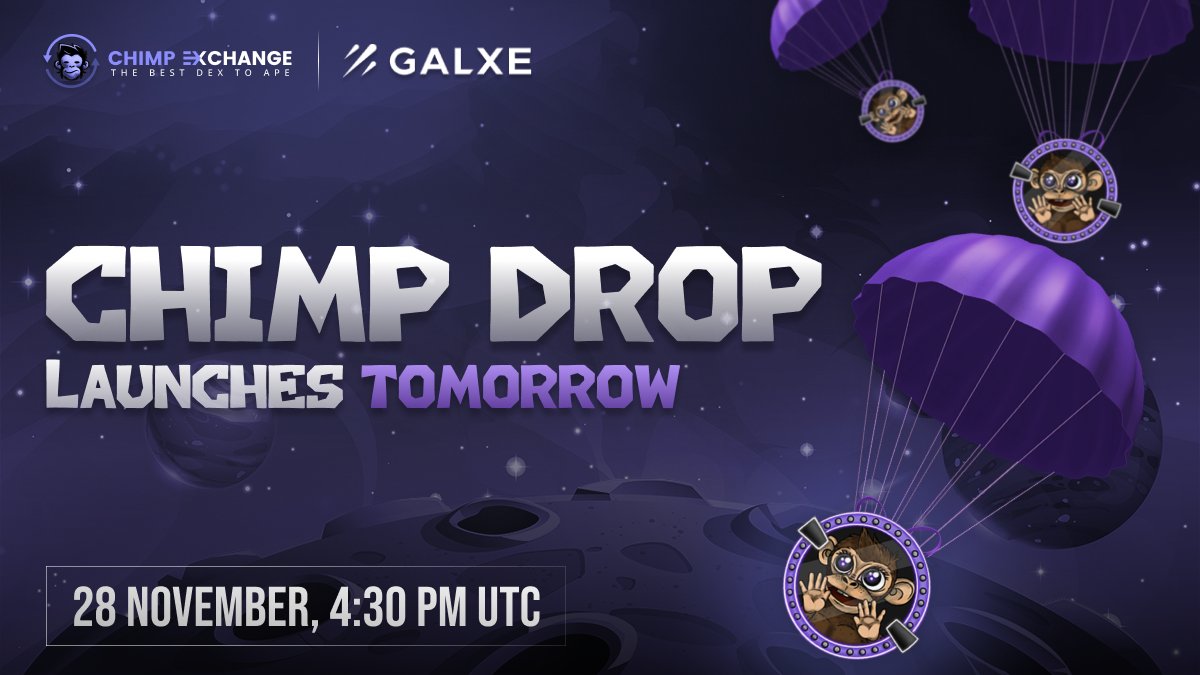 uncommon_Son's tweet photo. Gm gm...
Guess what's cooking today..
#CHIMPDROP 
#ChimpOnLinea 
 @ChimpExchange 
Gets to do their airdrop today https://t.co/fz56JHnR7W