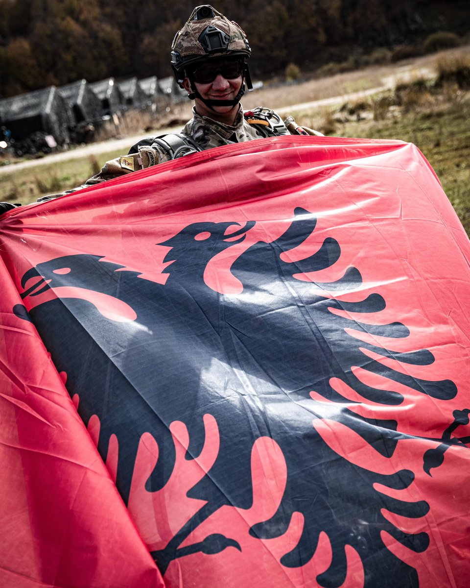 Retweet to join us in celebrating our Ally 🇦🇱 #Albania on their #IndependenceDay! @AlMissionNATO 🤝 #WeAreNATO