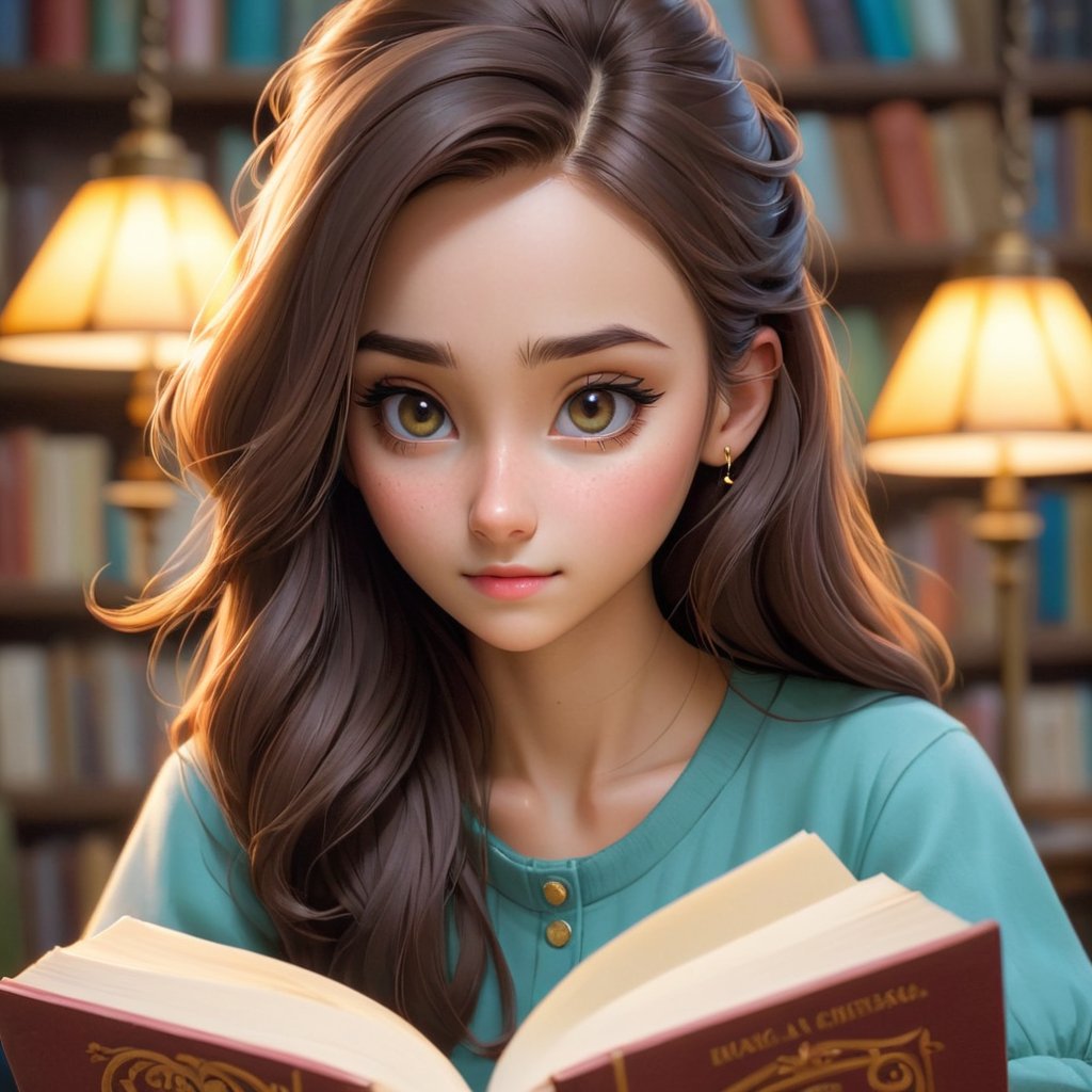 aiBildAgentur's tweet photo. Capturing the enchantment of a girl lost in a book. 📖✨ #BookLover #ReadingGirl #LiteraryEscape #QuietMoments #BookishCharm #ImmersedInWords #StoryTimeMagic #BookNerd #BookwormBeauty #EscapeWithBooks #CherishTheWords #ReadingJourney #LostInABook #GirlWithABook https://t.co/J1BaMLs2Bn