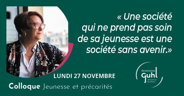 🙌Un grand merci aux jeunes pour leurs témoignages hier soir au Sénat au Colloque Jeunesse Précarités. Le groupe écolo au Sénat mènera avec vous le combat contre la précarité de la jeunesse. 
⚪️Le « plus bel âge de la vie » se transforme progressivement en cauchemar quotidien.