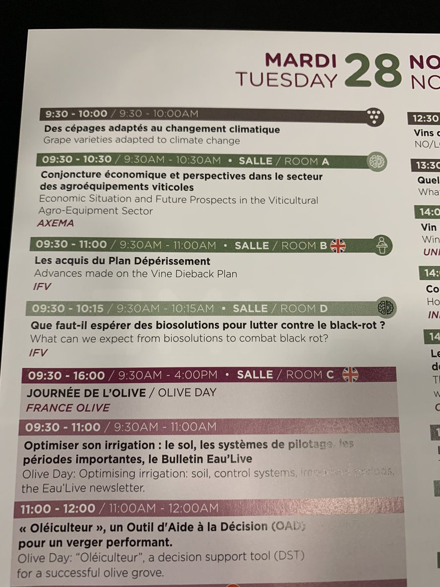 En place  au SITEVI pour parler du projet Zéro Black-Rot, 
Que faut-il attendre des Biosolutions pour lutter cotre le Black-rot ?  =&gt;Résultats d’un screening d’une trentaine de Biosolutions.