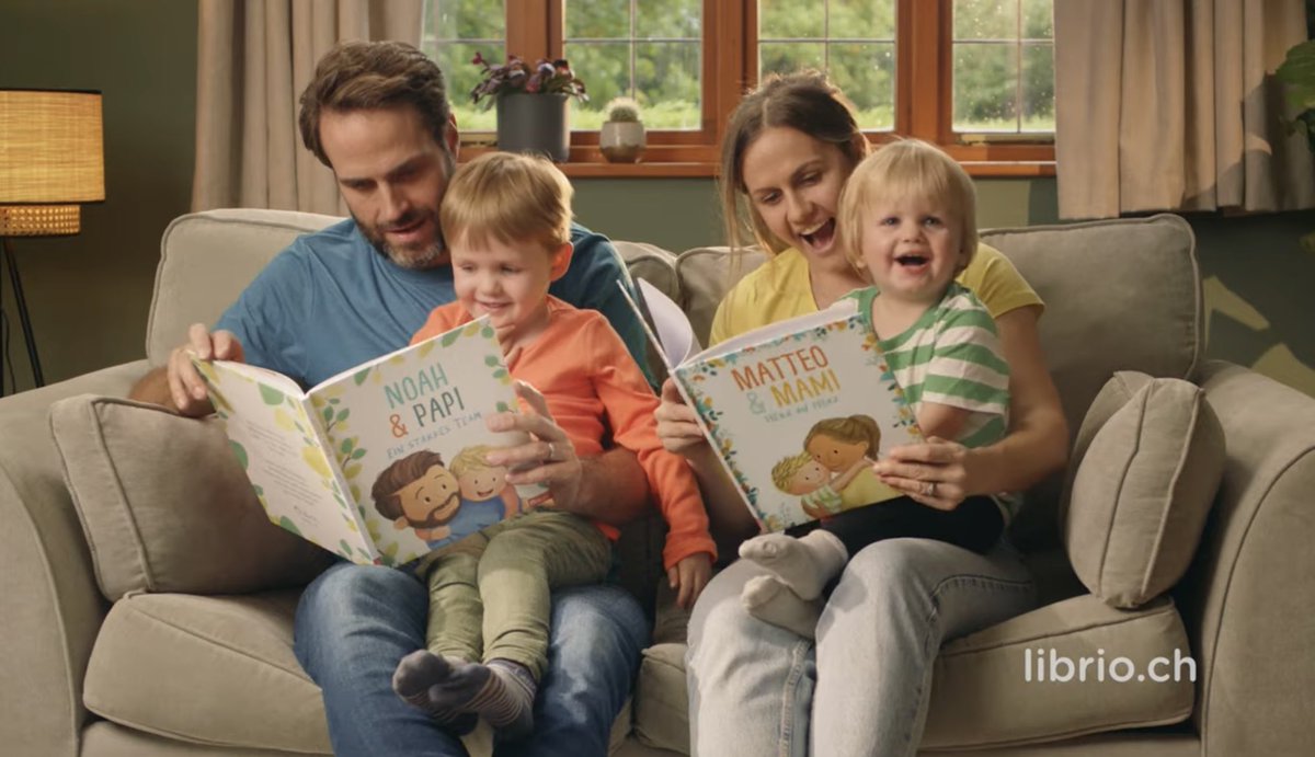 Unser Weihnachts-TV-Werbespot für Librio! // Our Christmas TV spot for Librio! youtu.be/RBKvD9EAAbg?si… #librio 

🎄 📖 🎄📚🎄📖🎄