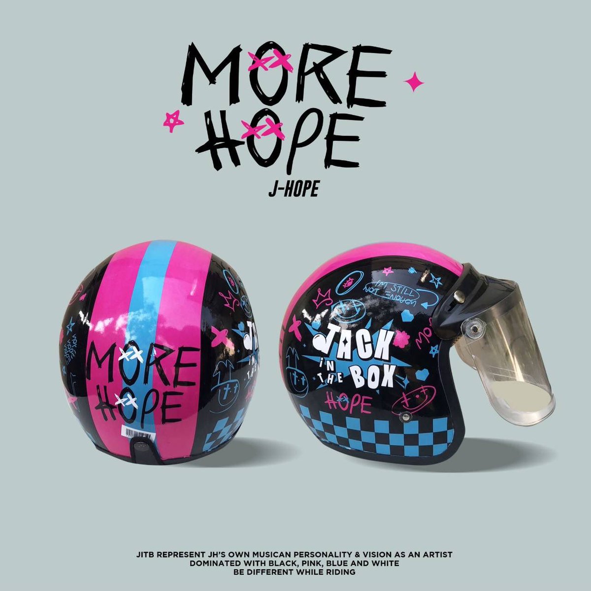 milopyuu's tweet photo. [HELP RT🙏🏻]

OPEN PO ARMY HELMET (FANMADE)✨

💰Harga: 235k DP 100.000/pcs
❗️CLOSE PO 10 DESEMBER❗️
khusus DP bulan november FREE masker fanmade

More details bisa cek thread.
#wts #merchbts #BTS #layover #agustd #foryouth #jitb https://t.co/V37tkBCeHb
