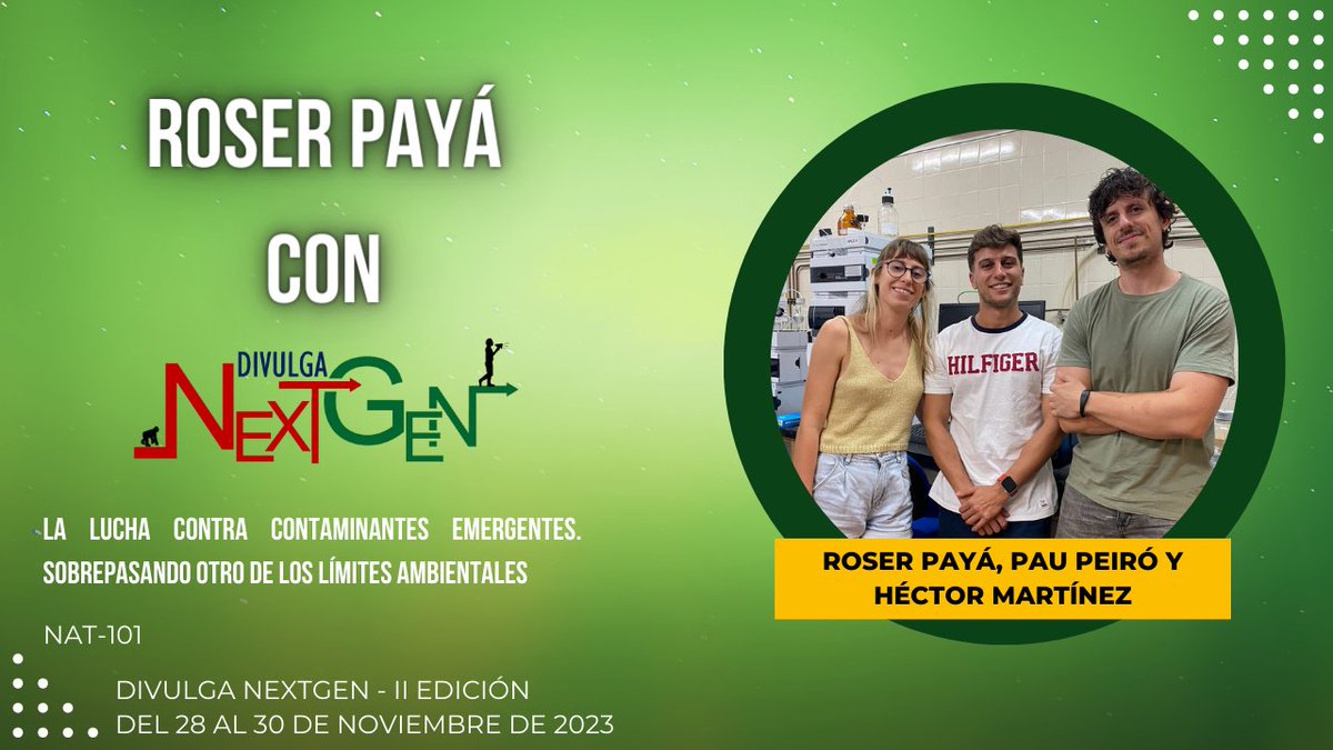 En breve, dará comienzo en #Youtube la sesión de videos cortos del área de Ingeniería y Tecnología y Ciencias Naturales. Aquí podremos ver las charlas IT104, IT105, NAT101 y NAT102.

🔗youtube.com/@divulganextge…

 #Investigación #Divulgación #Congreso #Online #DNextGen2