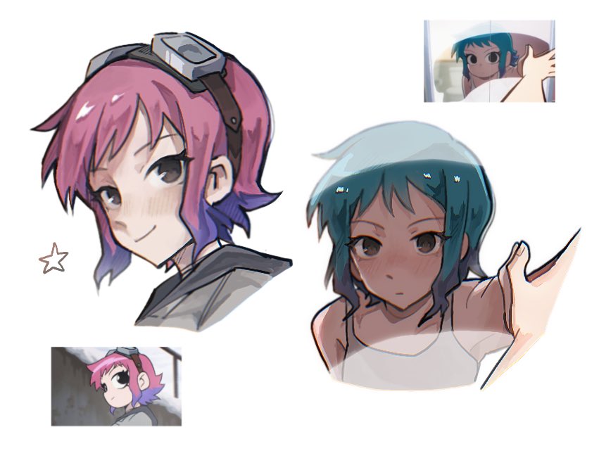 fernten's tweet photo. ramona aa #scottpilgrim https://t.co/kF8BXLAiHK