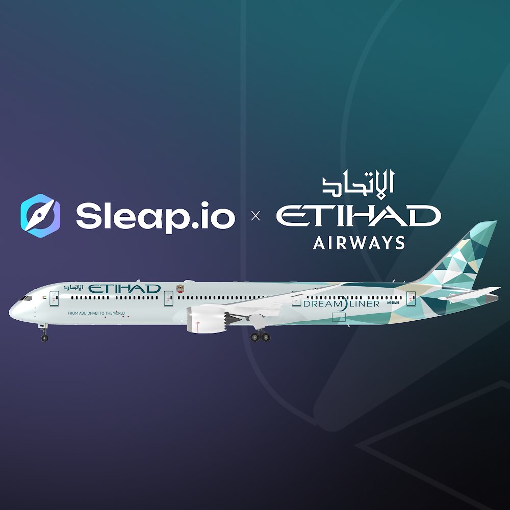 We are excited to announce our pioneering partnership with @EtihadNFT, a leader in the travel and aviation industry! ✈️ Etihad's innovative leap into the Web3 space with @EtihadNFT collection perfectly complements our mission at Sleap.io to reward loyal holders…