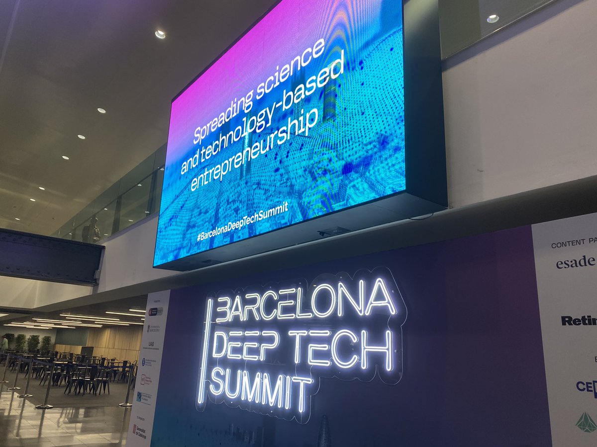 i4kids_Hub's tweet image. Today we are at #BarcelonaDeepTechSummit 🔝🔝Looking forward to networking and learning! #i4KIDS