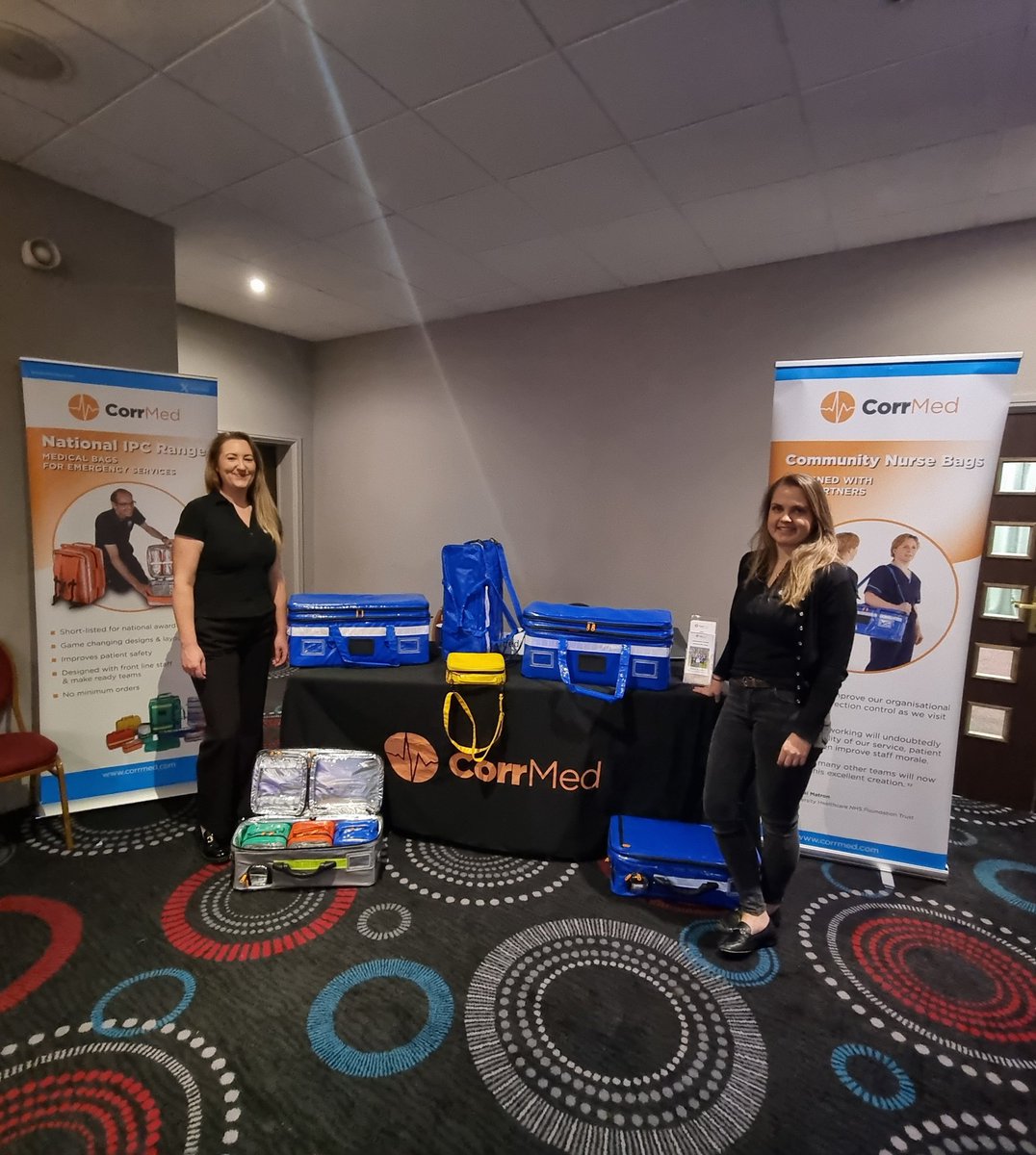 All set up and ready to go for this years National District Nurses Conference 🤩

If you're attending, we can't wait to meet you!  

Want to be in with a chance of winning a free Community Bag Bundle? Retweet and like this post to enter the draw!

 #NDN2023Conference