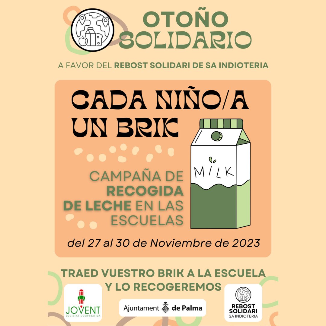 “Cada Infant un Bric”

6 escoles es sumen a la setmana solidària de tardor.