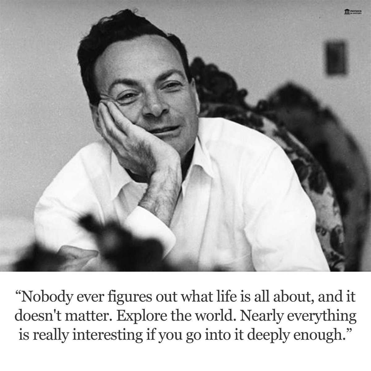 Richard Feynman on the meaning of life 💭