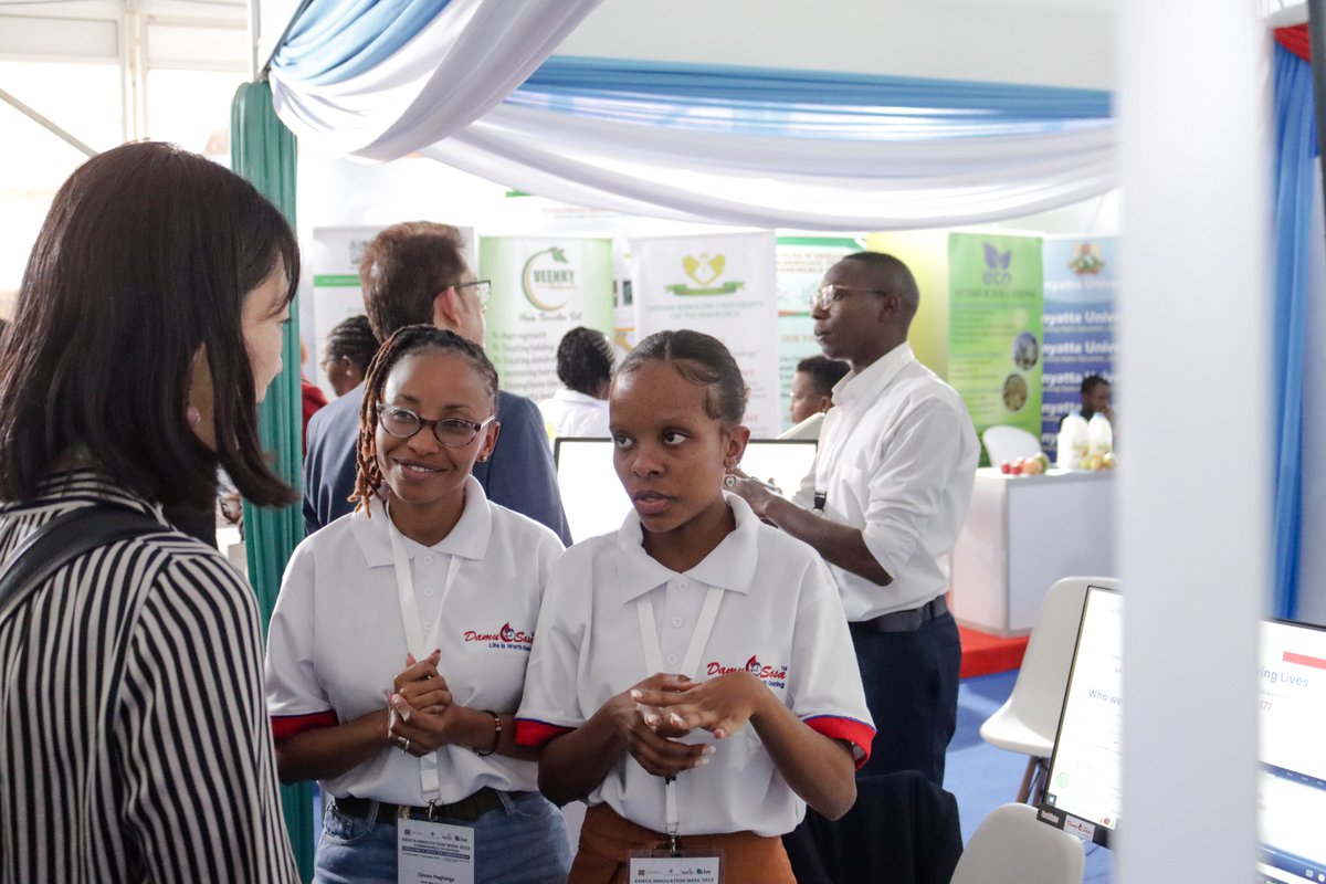 We are at @Kenyainnovationweek! Be sure to visit our booth to learn about Damu sasa and how we are tackling the blood shortage problem in hospitals. 

#lifeisworthsharing #DamuSasa