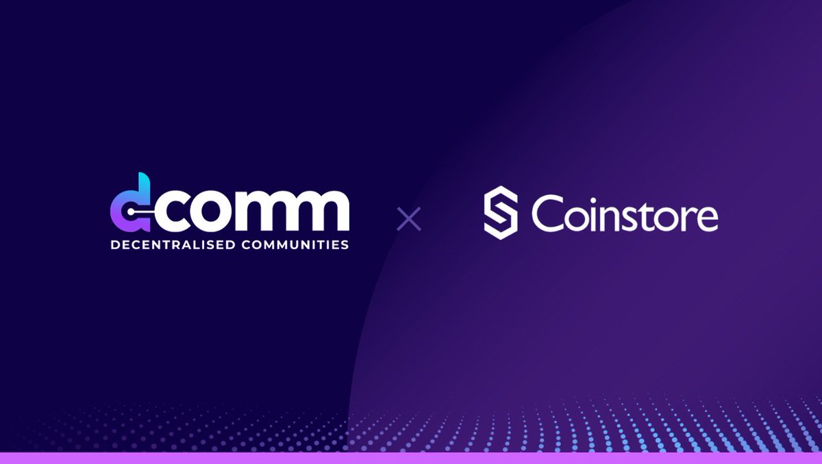 DComm_Official's tweet image. 🚀 Big News! #DComm $DCM IEO is now LIVE on Coinstore! 🎉

✨ IEO Price: 0.9 USDT
💰 Fundraising Target: 100K USDT
📆 Subscription Period: November 28th, 2023 18:00 (UTC+8) to November 29th, 2023 18:00 (UTC+8)
🔗 Listing: Dec 1, 1 USDT

Join us in this revolutionary journey of