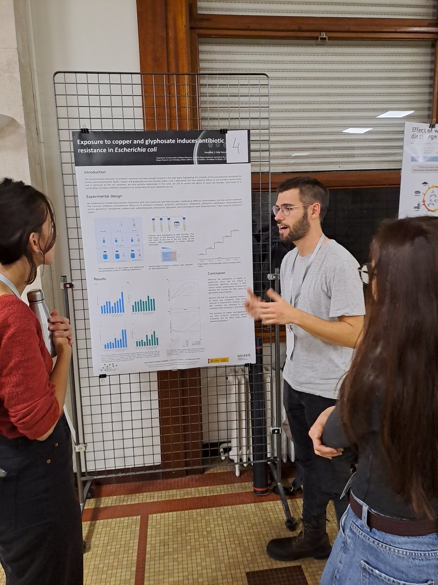 SoilMicroEcol's tweet photo. Lots of interactions and transdisciplinarity at the LTC-Sarea-ENLIGHT meeting about Environmental Antibiotic Resistance! Basque Country-Bordeaux-Uppsala @neiker_BRTA #PRADAproject https://t.co/ybovvHjBT7
