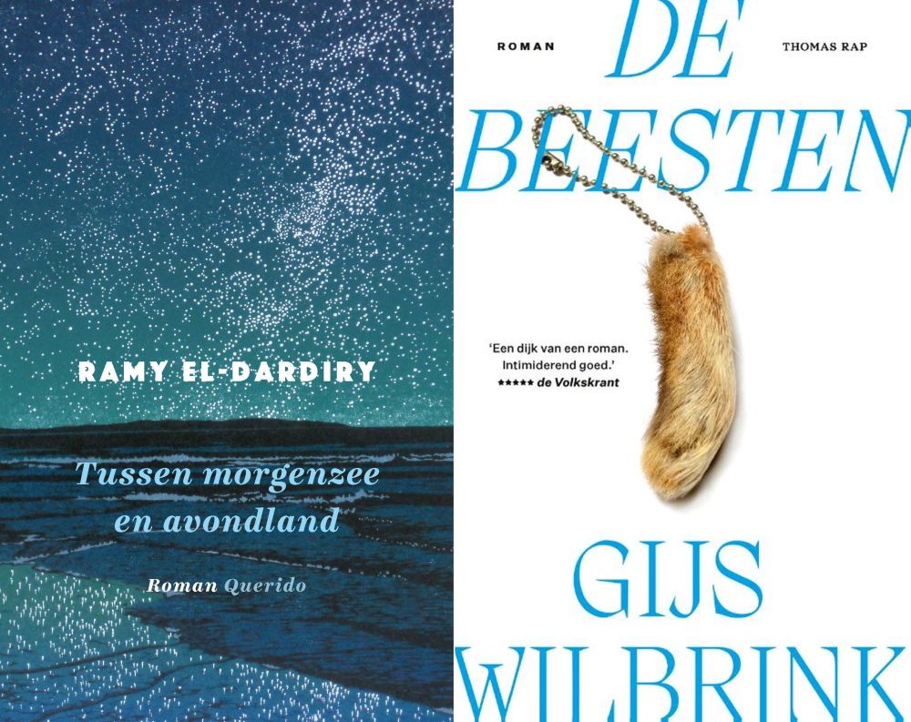 Dit weekend werd <a href="/Debronzenuil/">De Bronzen Uil</a> voor beste prozadebuut uitgereikt. De Bronzen Uil 2023 en een cheque ter waarde van 10.000 euro gaat naar Ramy El-Dardiry voor zijn roman Tussen morgenzee en avondland. De Lezersprijs gaat naar De beesten van Gijs Wilbrink. Gefeliciteerd!