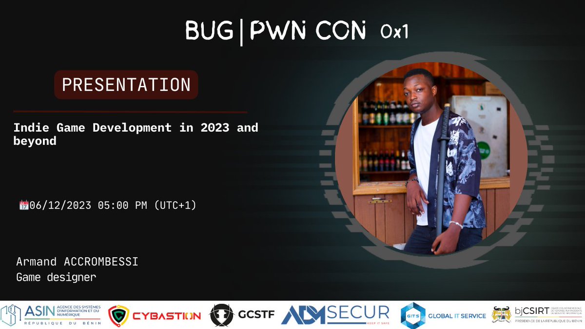 bug_pwn's tweet image. BUG|PWN CON 0x1

04-08 December, 2023

For our conference we have,

Speaker: @primearwyn
Game designer 

#bugpwn #bugpwncon