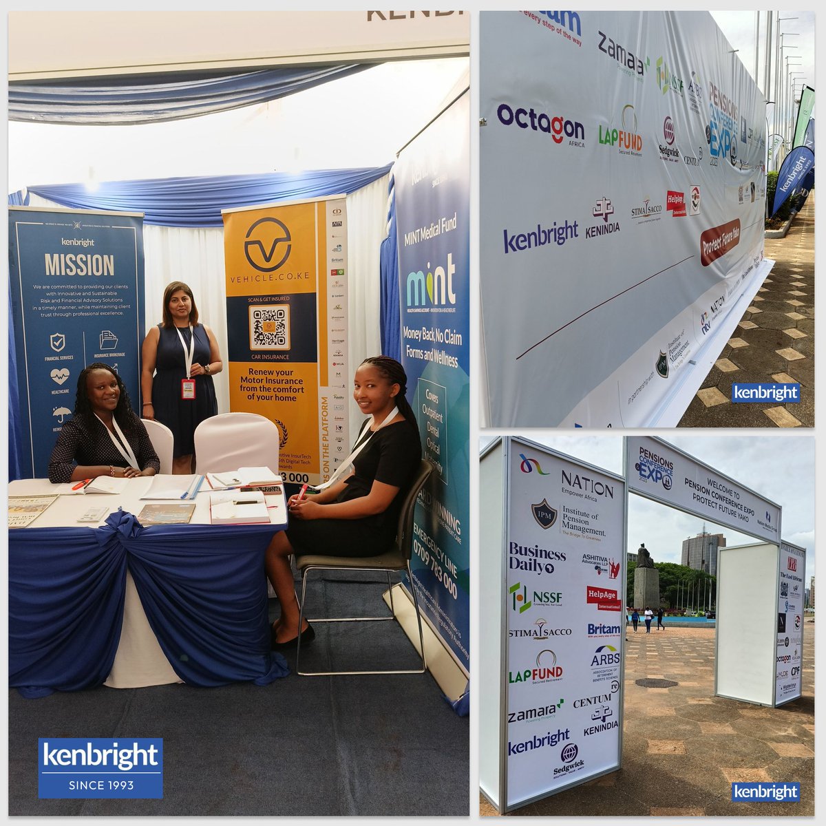 kenbright_ke's tweet photo. Unlock Your Tomorrow Today! Secure your golden years with our tailored pension and retirement services.
Engage with our experts at the Pensions Conference and Expo 2023 at the KICC grounds today 28th November and tomorrow 29th November.
#kenbright #kenbrightcares #kafs https://t.co/dViYdw90EH