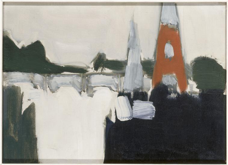 La Tour Eiffel par Nicolas de Staël.