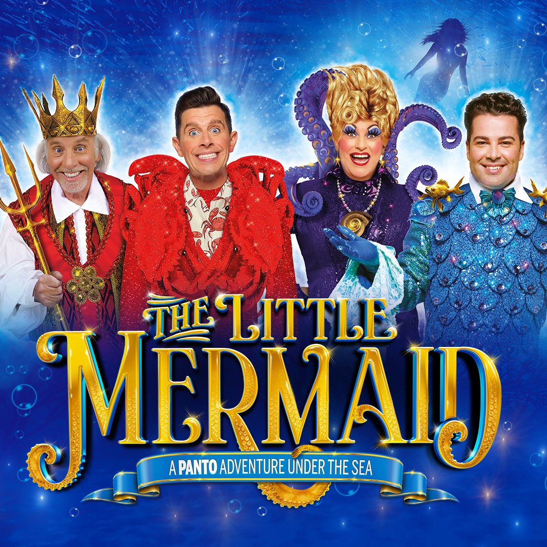 Public booking for our brand-new 2024/25 pantomime, The Little Mermaid, is now open!🧜‍♀️ Book now for our fastest selling panto to date😍 📅Tue 26 Nov '24–Sun 12 Jan '25 ℹAccessible perfs 🎟 tinyurl.com/yfubhm8z 🎭 @DannyAdams007 @joemcelderry91 @XRoadsPantos @XRoads_Live