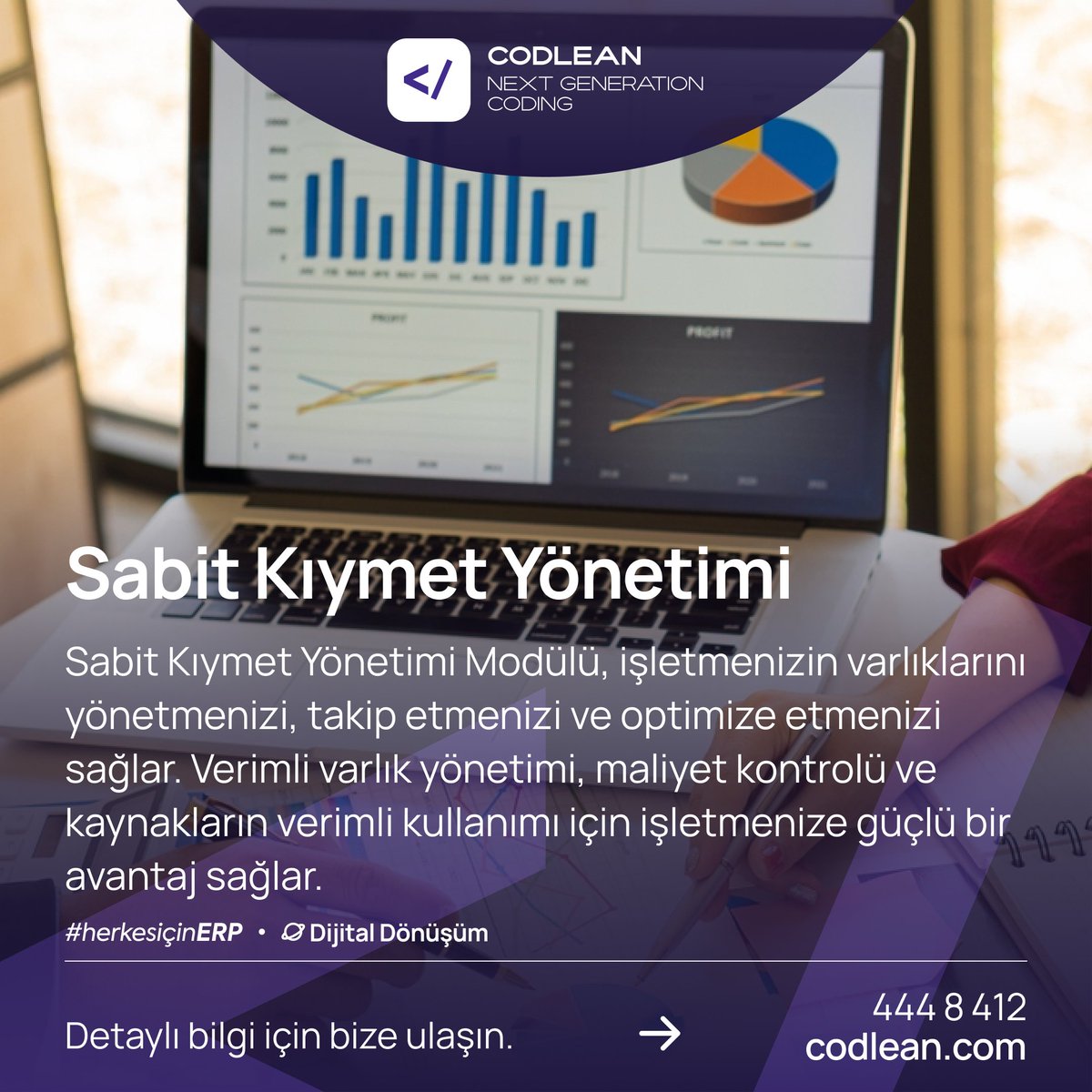 Sabit Kıymet Yönetimi Modülü, işletmenizin varlıklarını yönetmenizi, takip etmenizi ve optimize etmenizi sağlayan kapsamlı bir araçtır. Modül, varlık envanterinizi oluşturmanıza, varlık hareketlerini izlemenize, bakım ve onarım takibini yapmanızı sağlar.
